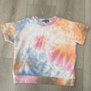 Tie-dye kids shirt